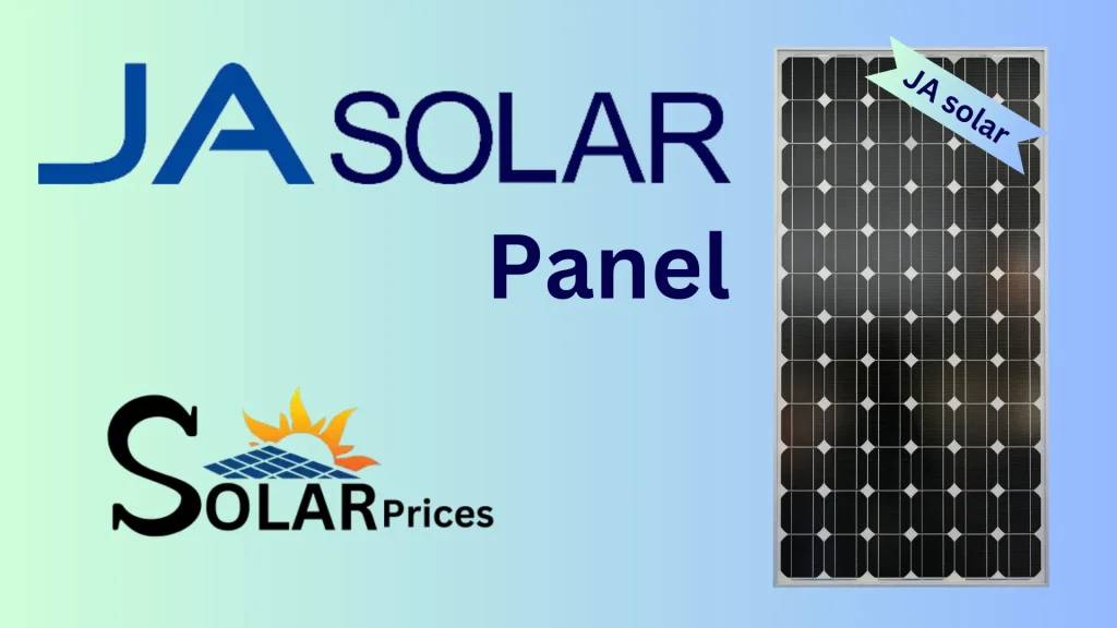 JA solar panel price in pakistan