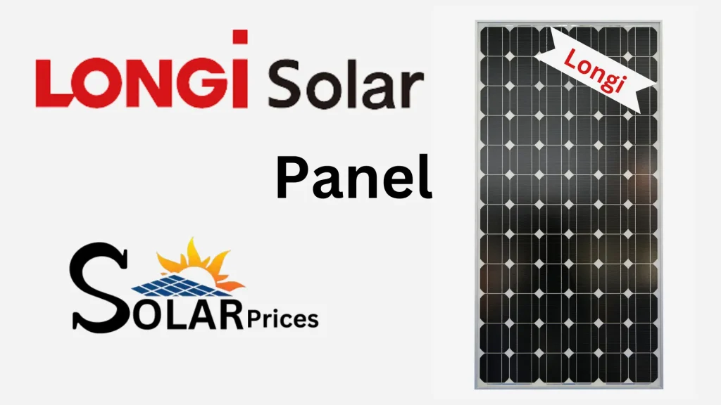 Longi Solar panels Solar panel price in Pakistan